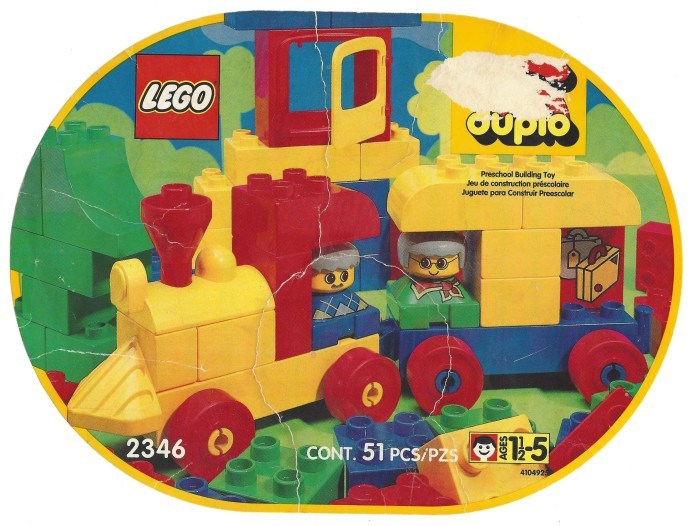 Lego Train Oval Suitcase
