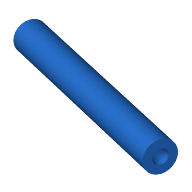 Lego Hose, Pneumatic 4mm D. 4L / 3.2cm / Blue