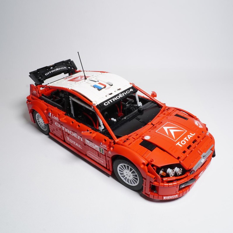 Lego Citroen C4 WRC 2008 Monte Carlo 1:8 Scale Sebastien Loeb