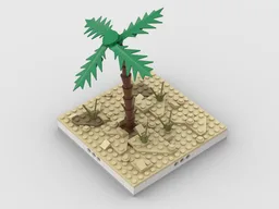 Desert environment for a Modular Desert village