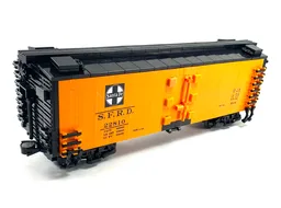 1:48 scale 40 ft wood side reefer boxcar