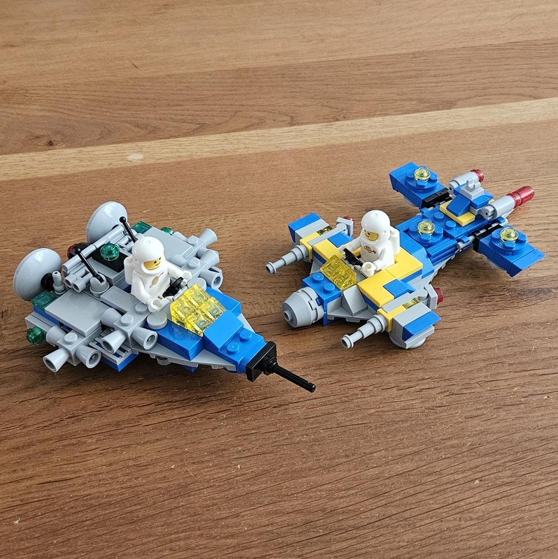 Lego 40712 Squirrel Flyer & Moon Rover