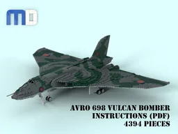 Avro 698 Vulcan Bomber MOC