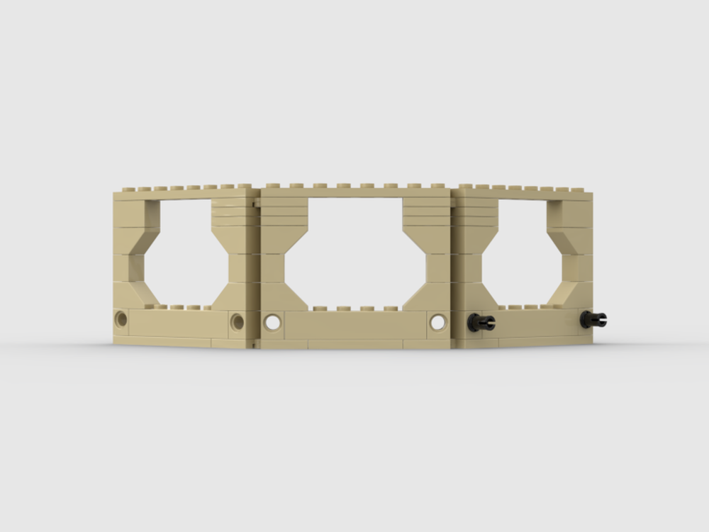 Lego Mos Eisley Cantina double sided hinge bracket