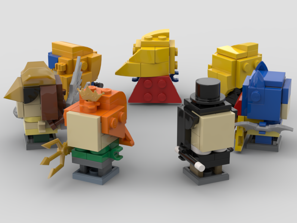 Lego Mini-brickhaedz - Other DC Heroines