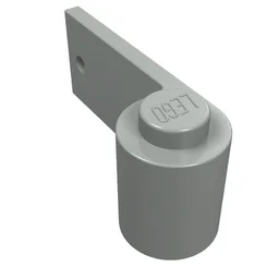 Door 1 x 3 x 1 Left / Light Gray
