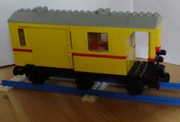 Combine car 3axled yellow