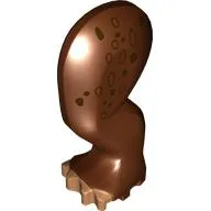Animal Body Part, Dinosaur, Ankylosaurus Leg, Left, Rear / Hind, with Pin, Nougat Nails and Dark Brown Patches Print / Reddish Brown