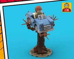 Tiny Ron's Car and Whomping Willow [Harry The Wizard Chapter 2]