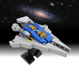 Classic Space Mini Galactic Cruiser
