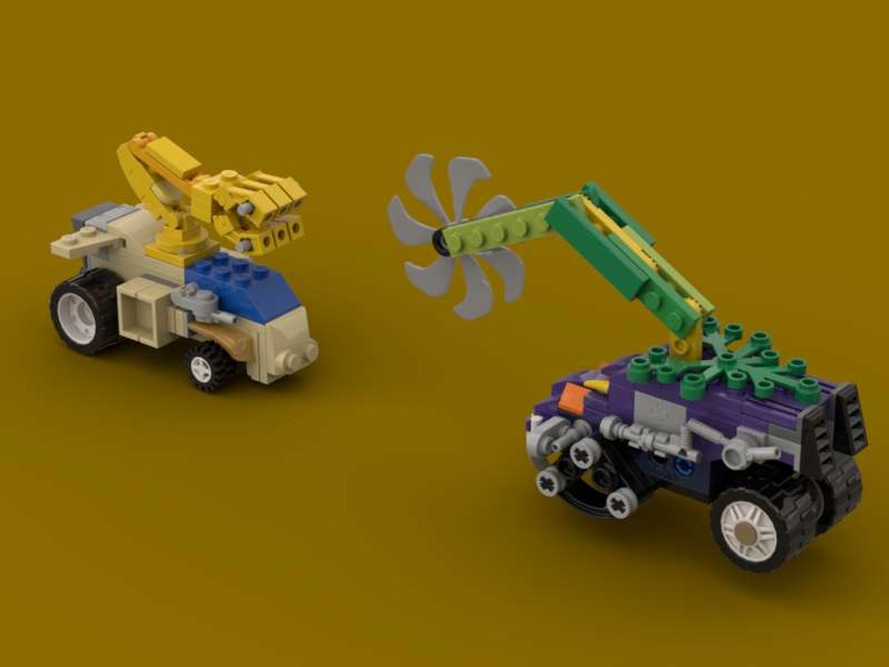 Lego Jayce & the Wheeled Warriors (mini)