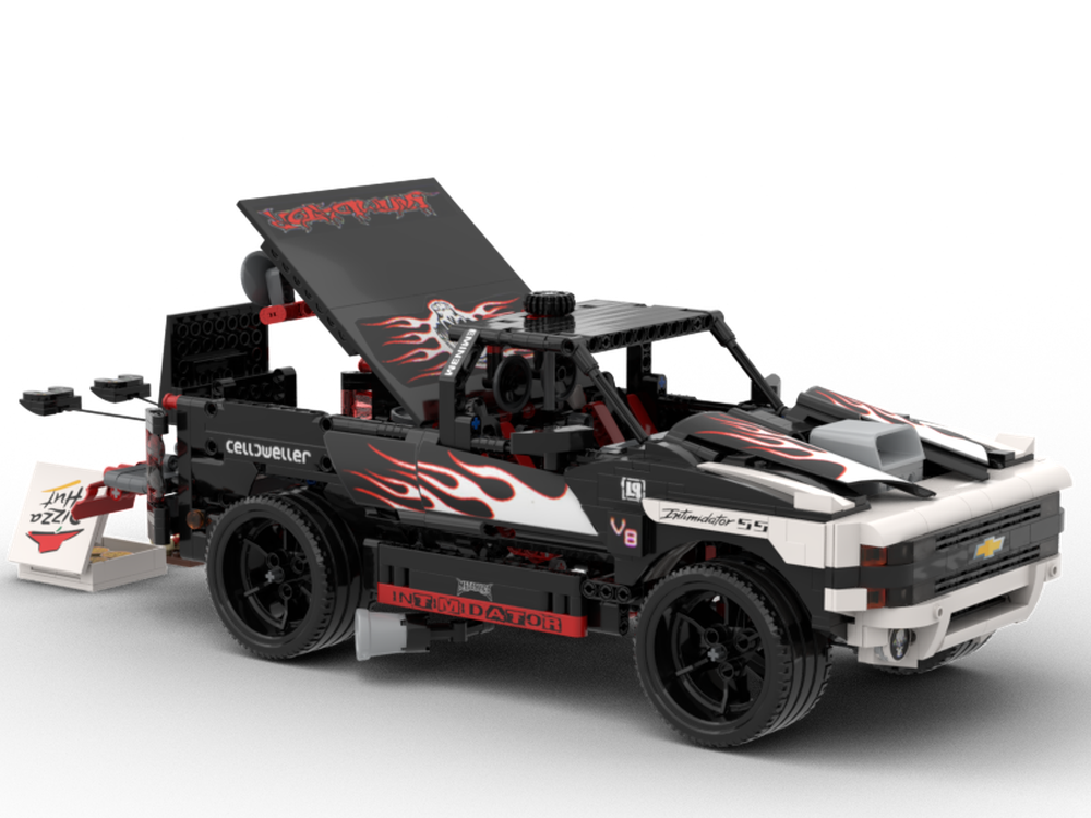 Lego Chevy Silverado SS Intimidator (8682 mod)
