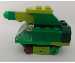Green Amphibious Vehicle