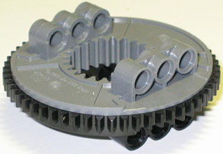 Lego Technic Turntable 56 Tooth with Black Top (48452 / 48168)