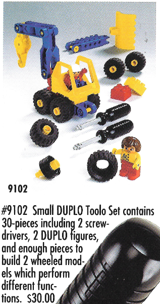 Lego Small Duplo Toolo Set