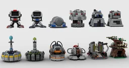 All Lego Star Wars Battles Towers
