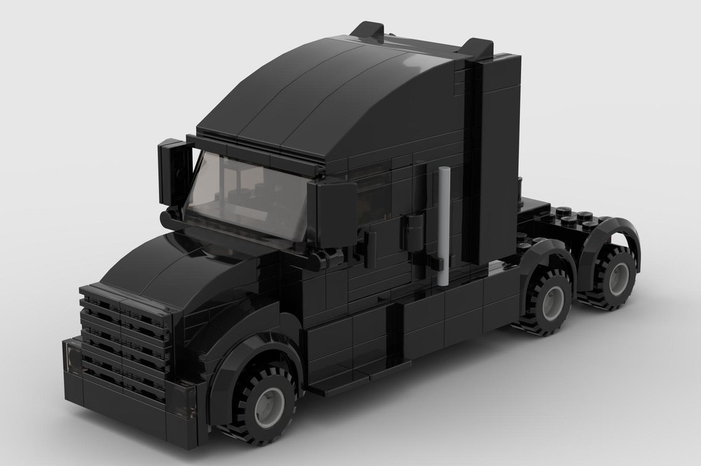 Lego Black High roof american truck
