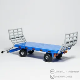 Bale trailer