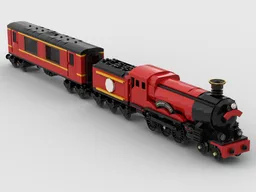 Wizarding World Train - Regular Scale Rebuild of 76405 Collectors Edition