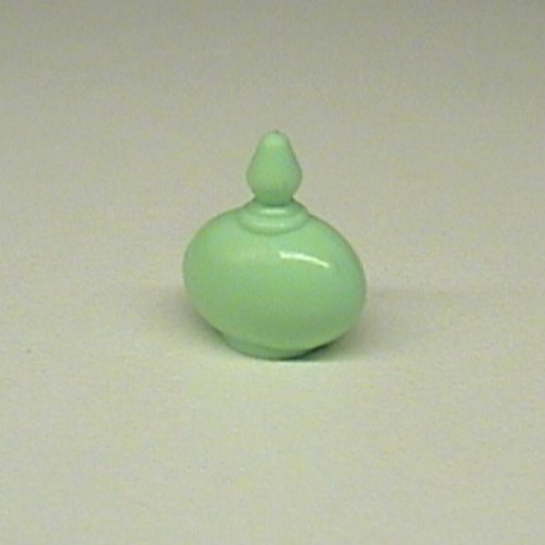 Lego Belville / Scala, Equipment, Bottle Perfume with Oval Base / Light Green