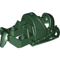 Lego Large Figure Foot, Barraki Mantax / Dark Green