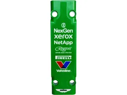 Technic, Panel Plate 3 x 11 x 1 with 'NexGen', 'xerox', 'NetApp', 'Regent SEVEN SEAS CRUISES', 'PIRELLI', 'Valvoline' and Aston Martin Logos Pattern (Sticker) - Set 42240