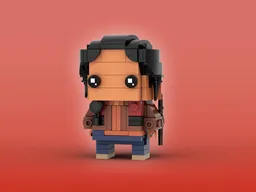 Dina Brickheadz LEGO MOC - Naughty Dog The Last of Us Part 2