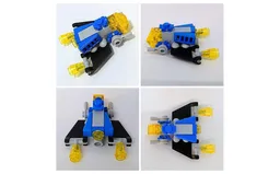 Classic Space Micro Scale Jumpship
