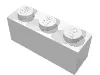 Brick 1 x 3 / White