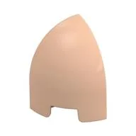 Brick Round Curved 1 x 1 x 1 1/3 Quarter Dome / Light Nougat