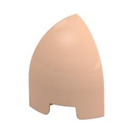 Lego Brick Round Curved 1 x 1 x 1 1/3 Quarter Dome / Light Nougat