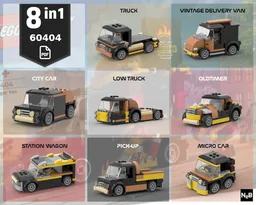 Lego 60404 Builder's Pack 8 in 1