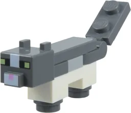 Minecraft Cat, American Shorthair - Brick Built (Jellie)