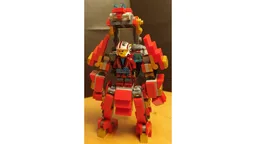 03 Red Samurai mech