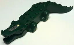 Alligator / Crocodile with 8 Teeth with Circuitry on Upper Jaw Pattern (Sticker) - Set 8632
