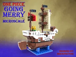 One Piece: Going Merry Microscale