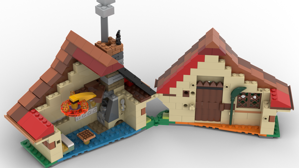 Lego Witch's Kitchen (Hinged)