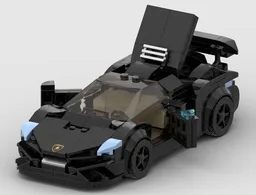 Lamborghini Huracan Black version modified