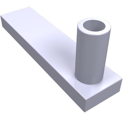 Lego Fence Gate 1 x 4 x 2 Base / Light Violet