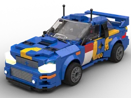 Subaru Impreza'00 PORTUGAL Rally / Burns' Impreza S6 W18SRT / 'BLUESMOBILE' (Lite Compatible, Subaru series)