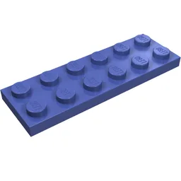Plate 2 x 6 / Violet