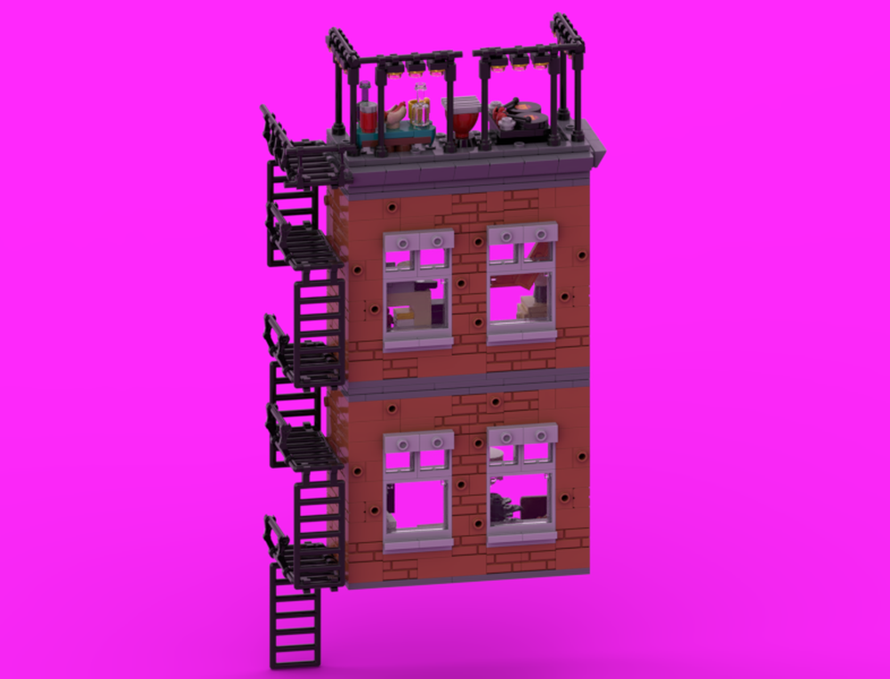 Lego morales family apartment