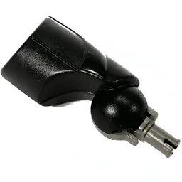 Large Figure Limb, Arm, Top Section with Dark Gray Pin and Socket
