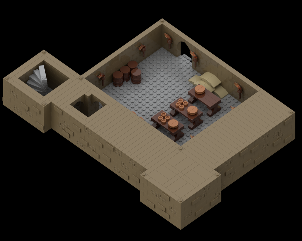 Lego Fenmark Fortress: Keep: Kitchen