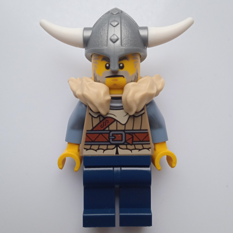 Lego Viking, Tan Fur Collar
