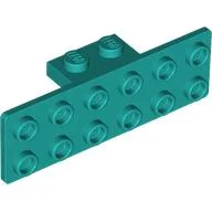 Bracket 1 x 2 - 2 x 6 / Dark Turquoise