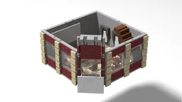 Modular corner bank Moc 264