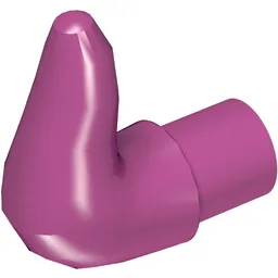 Animal Body Part, Horn (Cattle) / Magenta