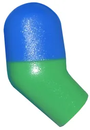 Arm, Right with Molded Blue Short Sleeve  Pattern