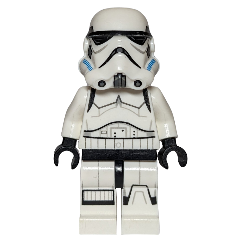 Lego Stormtrooper, Dark Azure Helmet Vents, Closed Mouth (Rebels)